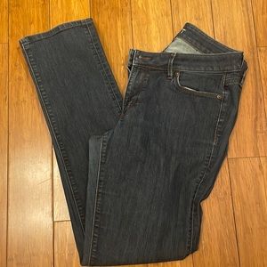 LOFT JEANS SIZE 8 curvy straight style